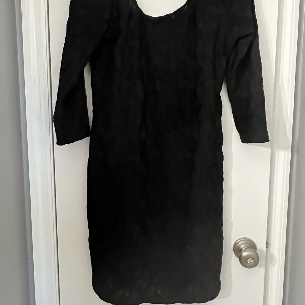H&M black dress